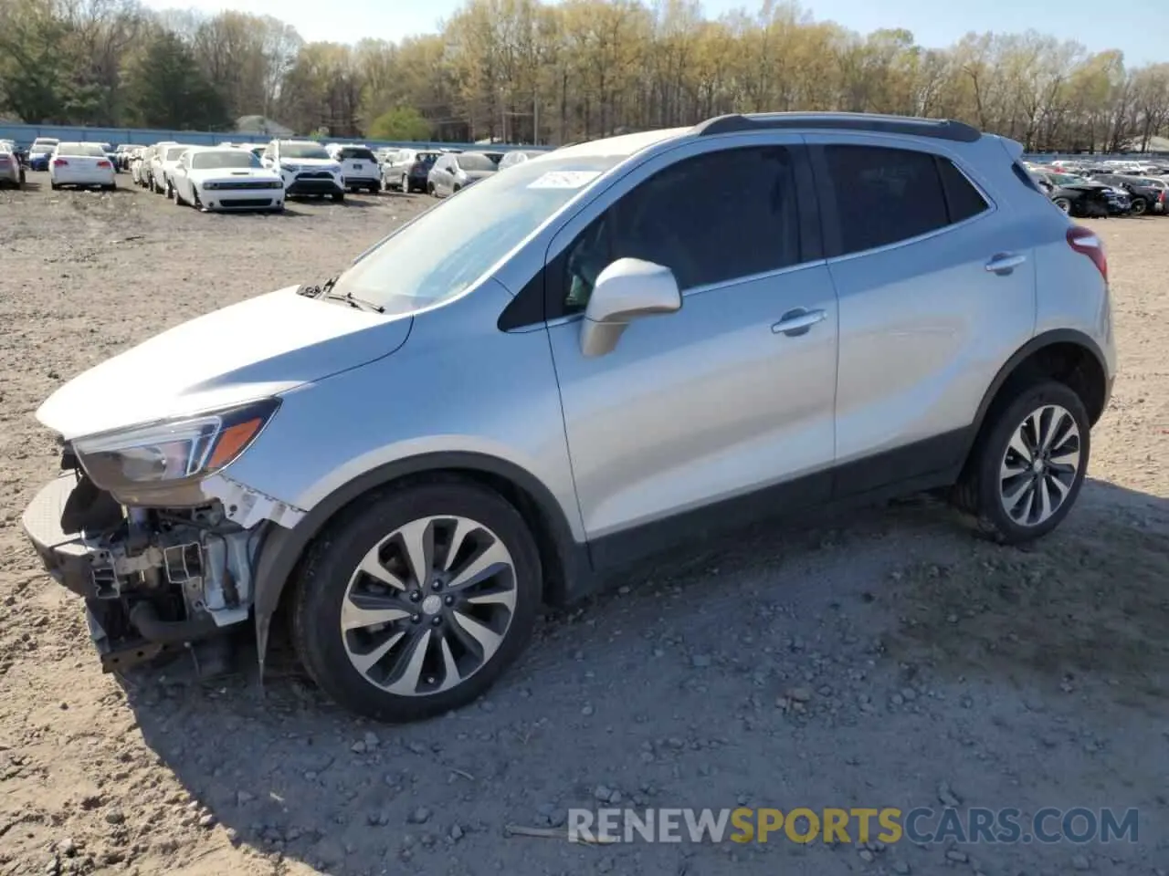 1 Photograph of a damaged car KL4CJASB7MB329023 BUICK ENCORE 2021