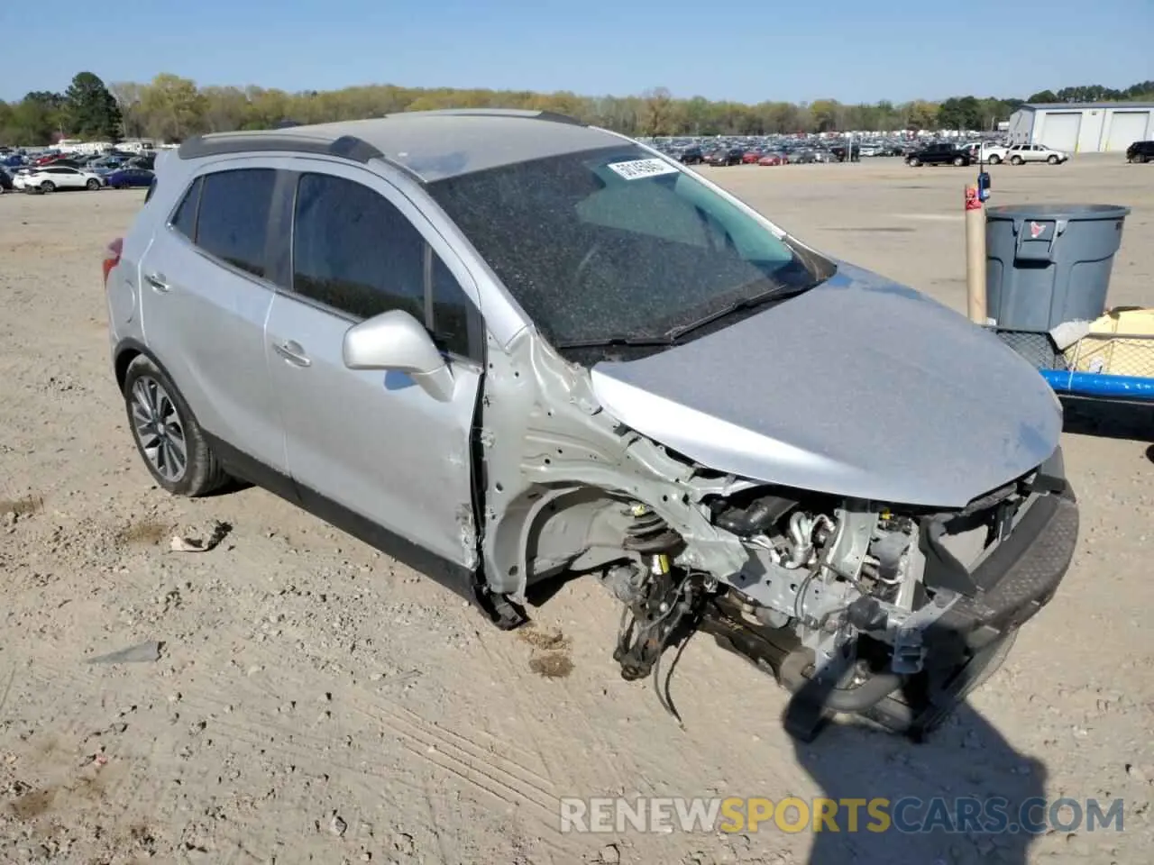 4 Photograph of a damaged car KL4CJASB7MB329023 BUICK ENCORE 2021