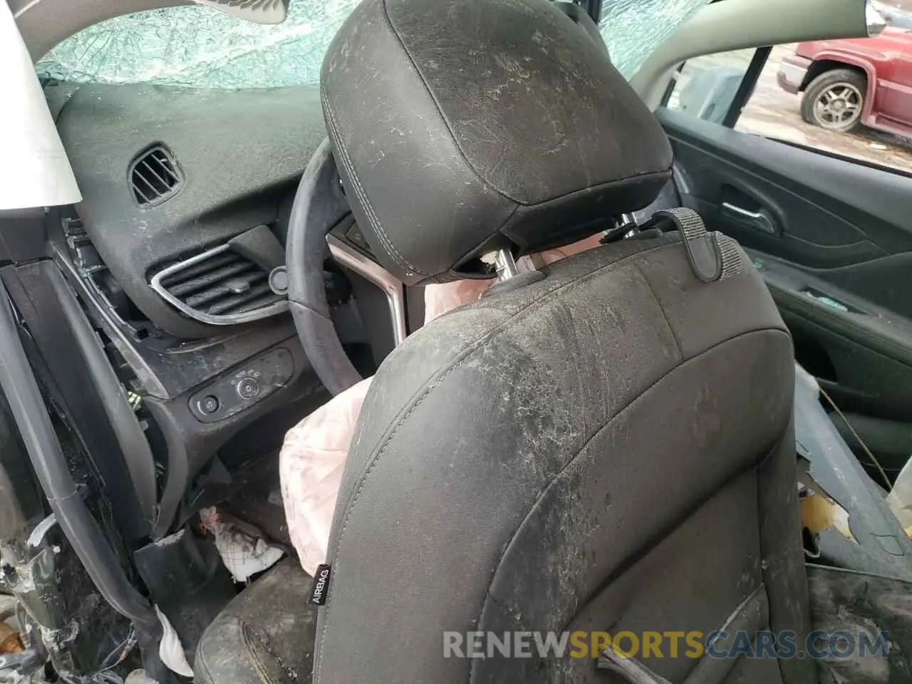 8 Фотография поврежденного автомобиля KL4CJASB7MB333282 BUICK ENCORE 2021