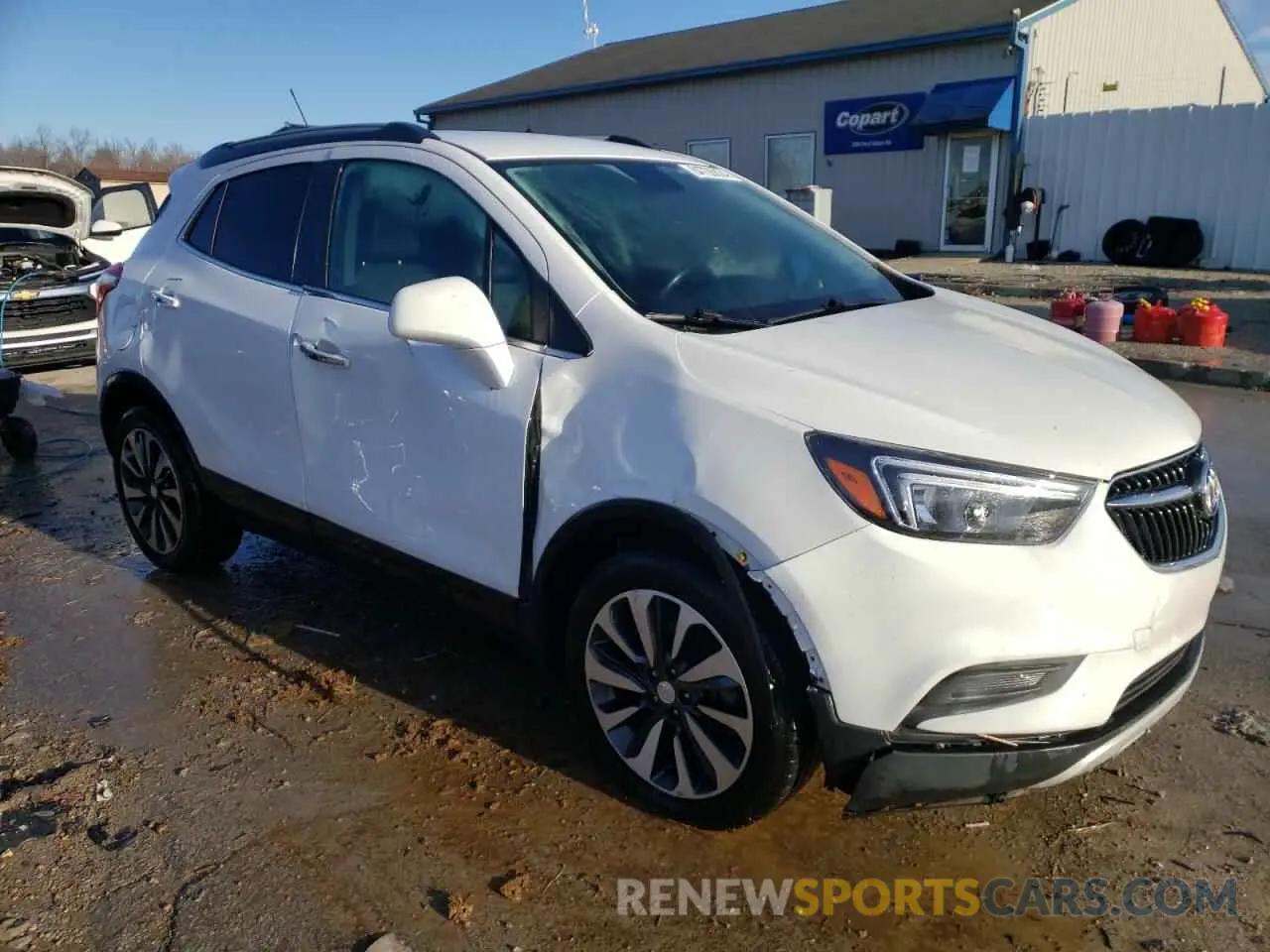 4 Photograph of a damaged car KL4CJASB8MB352665 BUICK ENCORE 2021