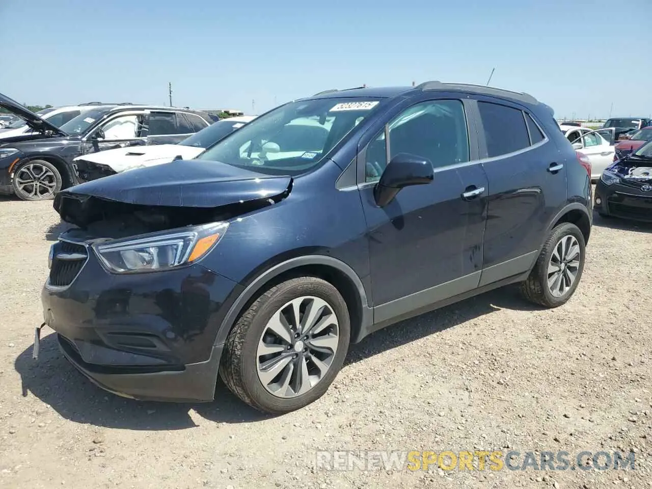 1 Photograph of a damaged car KL4CJASB9MB319139 BUICK ENCORE 2021