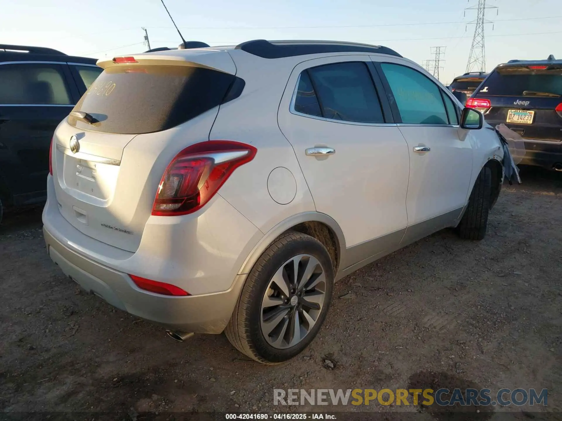4 Photograph of a damaged car KL4CJASB9MB332702 BUICK ENCORE 2021