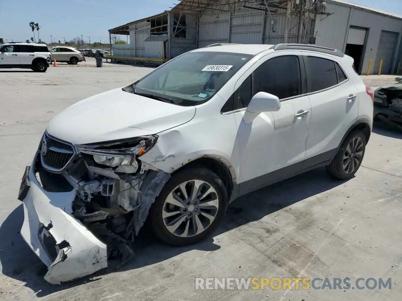 1 Photograph of a damaged car KL4CJASBXMB309946 BUICK ENCORE 2021