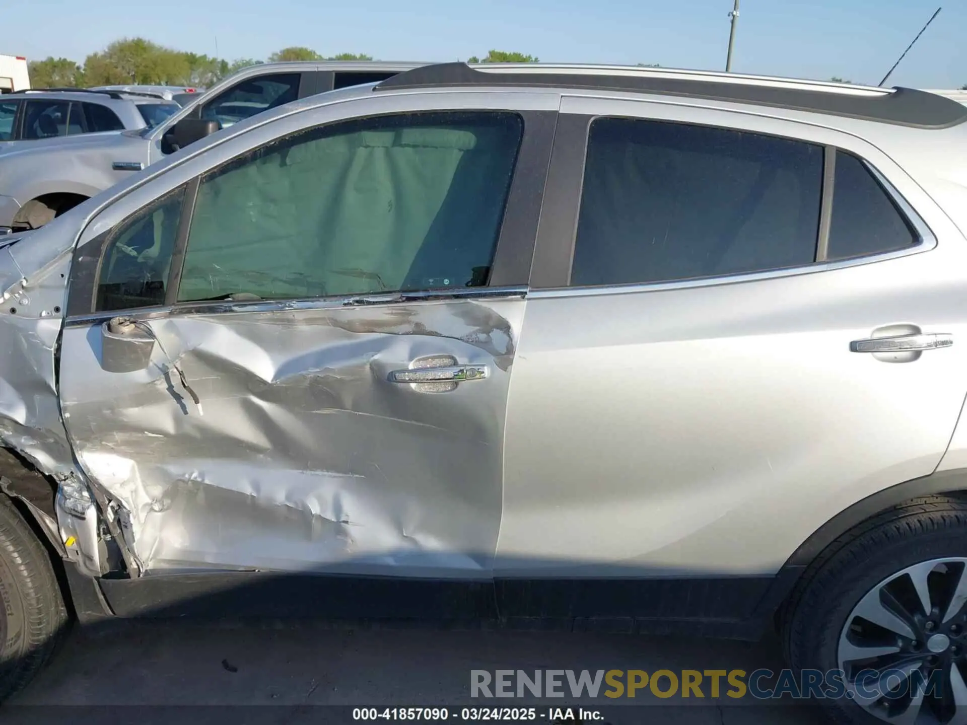 14 Фотография поврежденного автомобиля KL4CJASBXMB312202 BUICK ENCORE 2021
