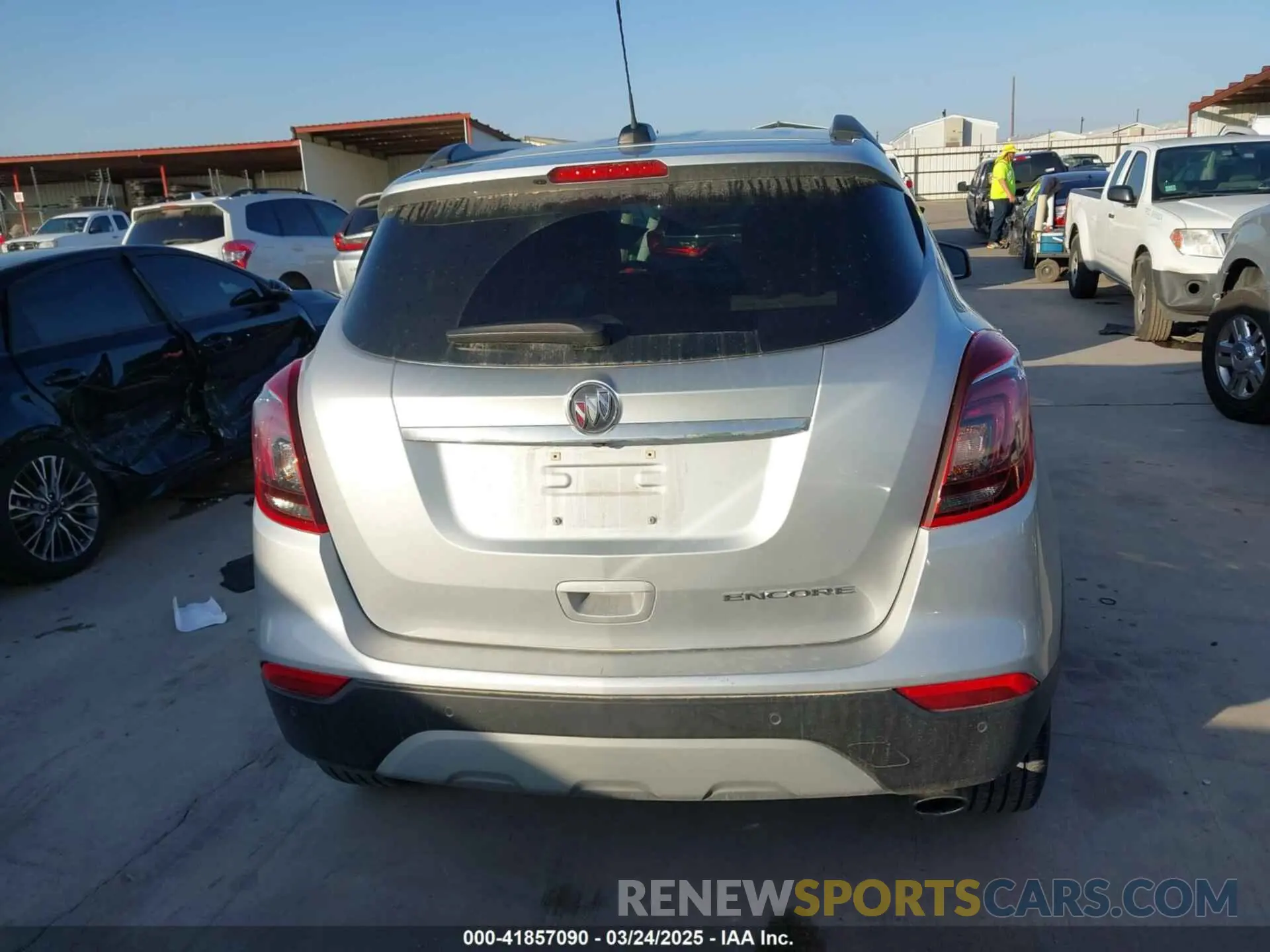 16 Фотография поврежденного автомобиля KL4CJASBXMB312202 BUICK ENCORE 2021