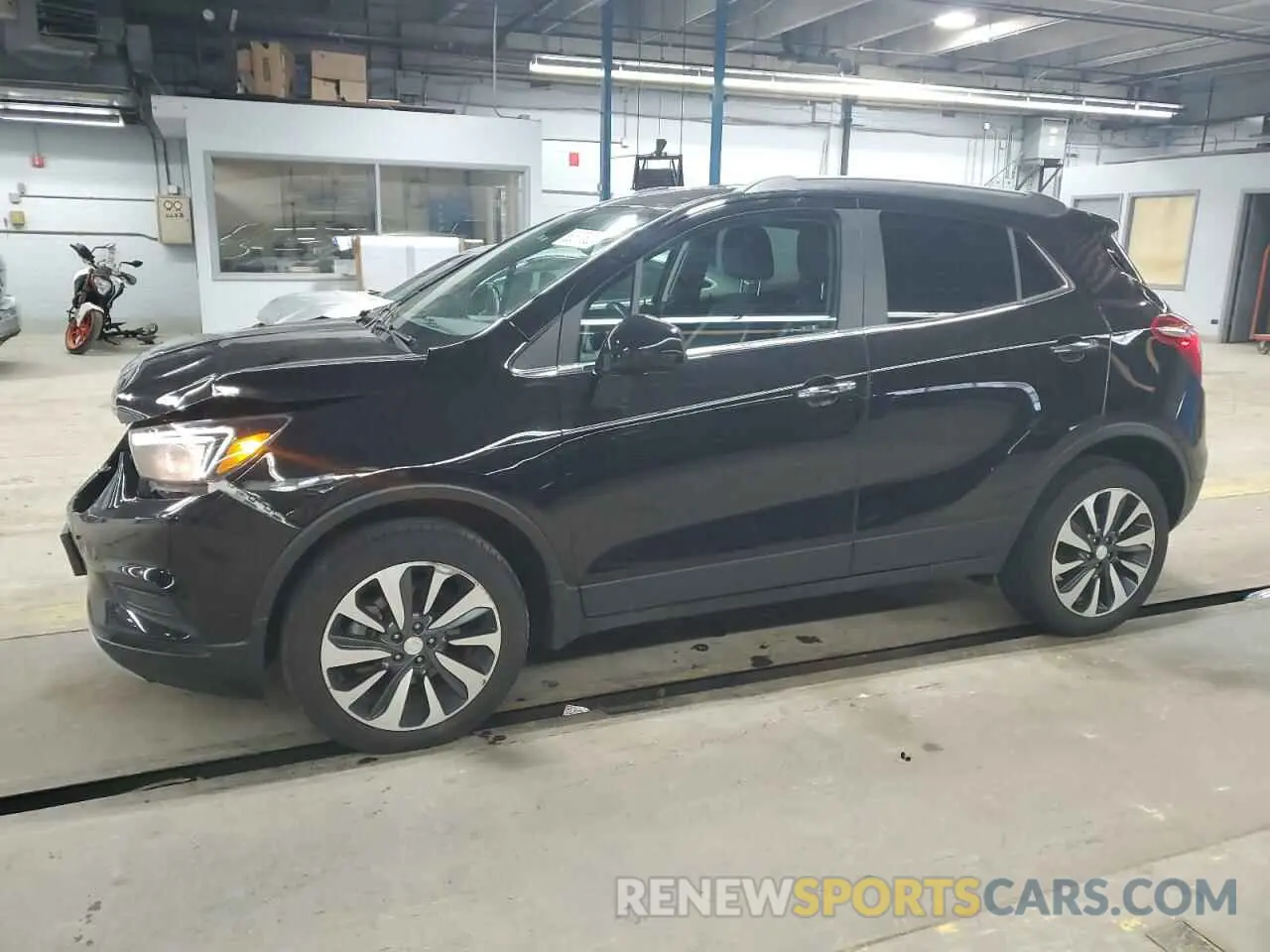 1 Photograph of a damaged car KL4CJESB0MB313026 BUICK ENCORE 2021