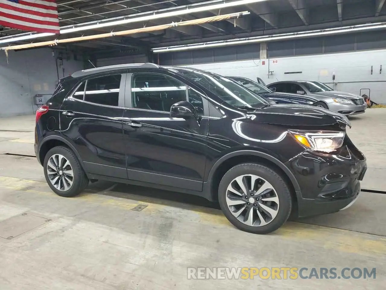 4 Photograph of a damaged car KL4CJESB0MB313026 BUICK ENCORE 2021
