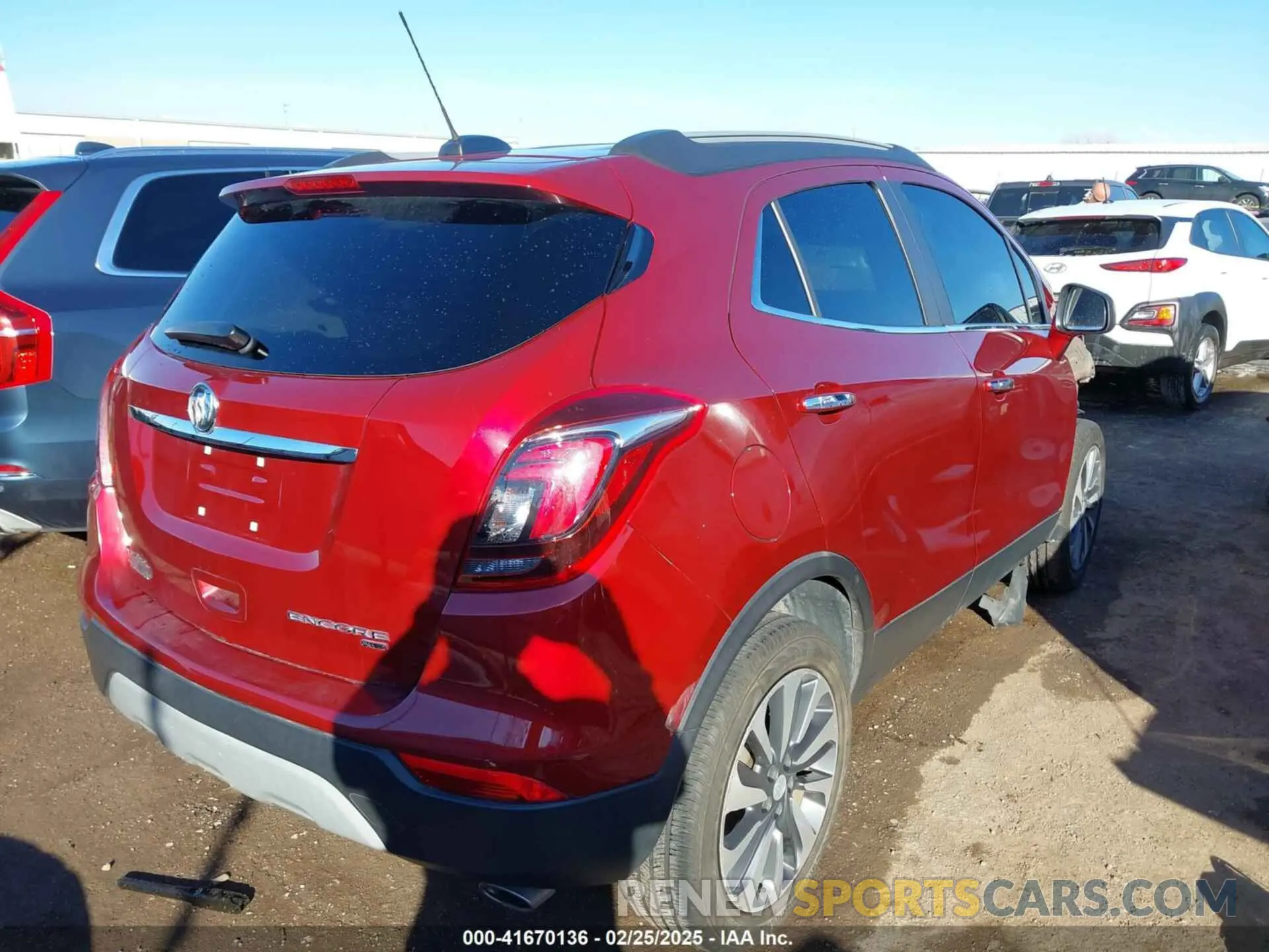 4 Photograph of a damaged car KL4CJESB0MB327069 BUICK ENCORE 2021