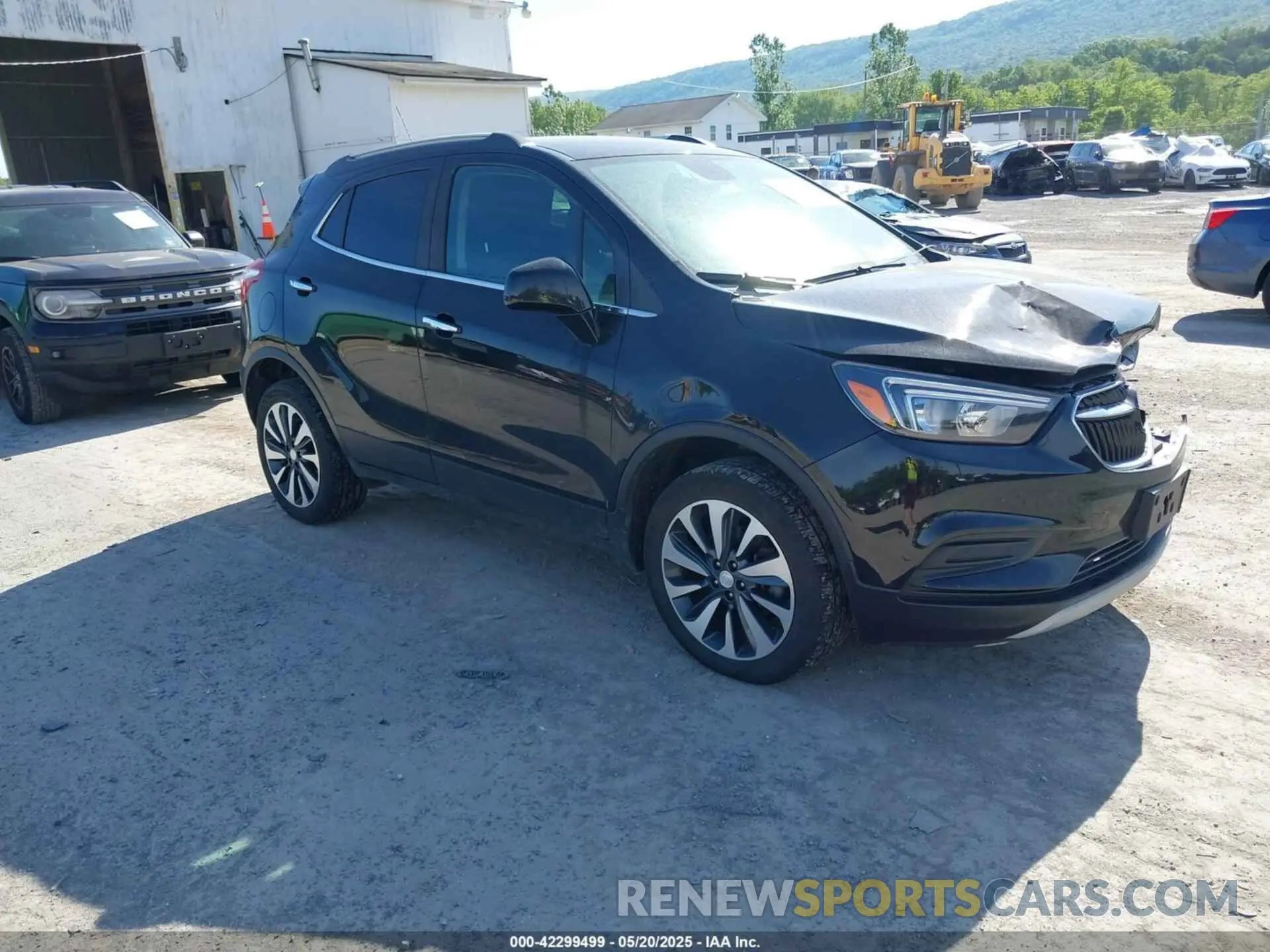 1 Фотография поврежденного автомобиля KL4CJESB2MB325002 BUICK ENCORE 2021