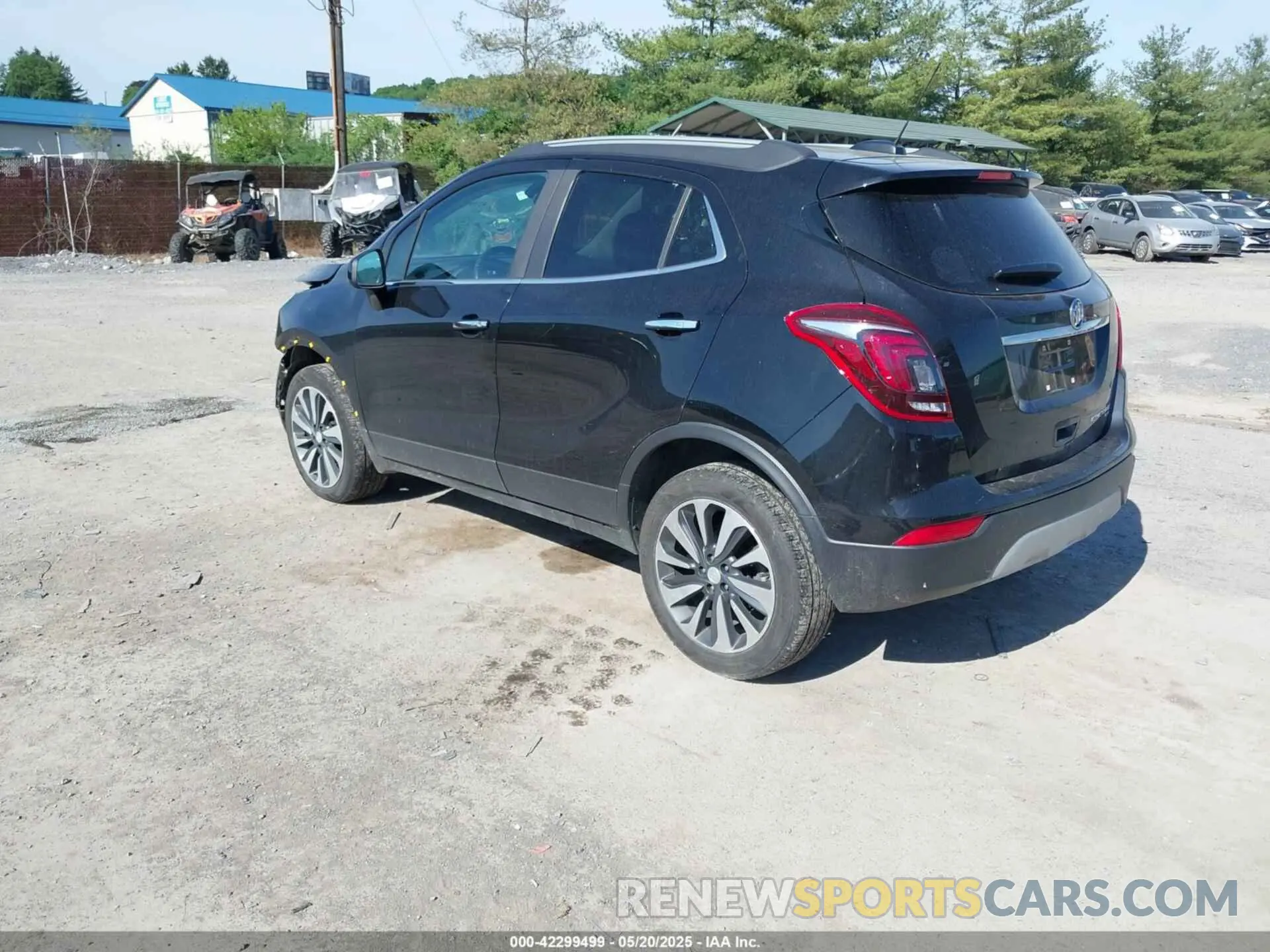 3 Фотография поврежденного автомобиля KL4CJESB2MB325002 BUICK ENCORE 2021