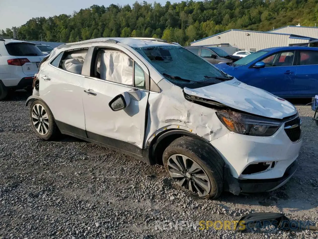 4 Photograph of a damaged car KL4CJESB2MB350272 BUICK ENCORE 2021