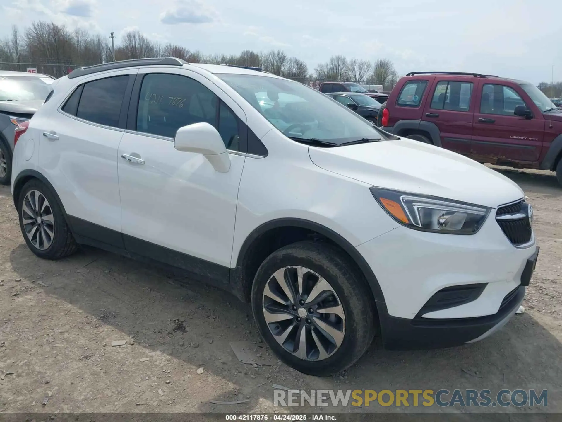 1 Фотография поврежденного автомобиля KL4CJESB3MB331438 BUICK ENCORE 2021