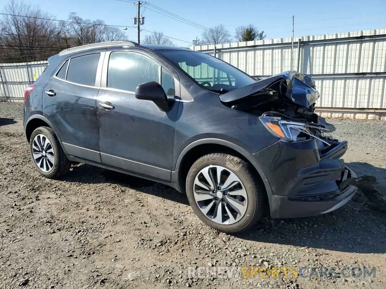 4 Фотография поврежденного автомобиля KL4CJESB5MB359726 BUICK ENCORE 2021