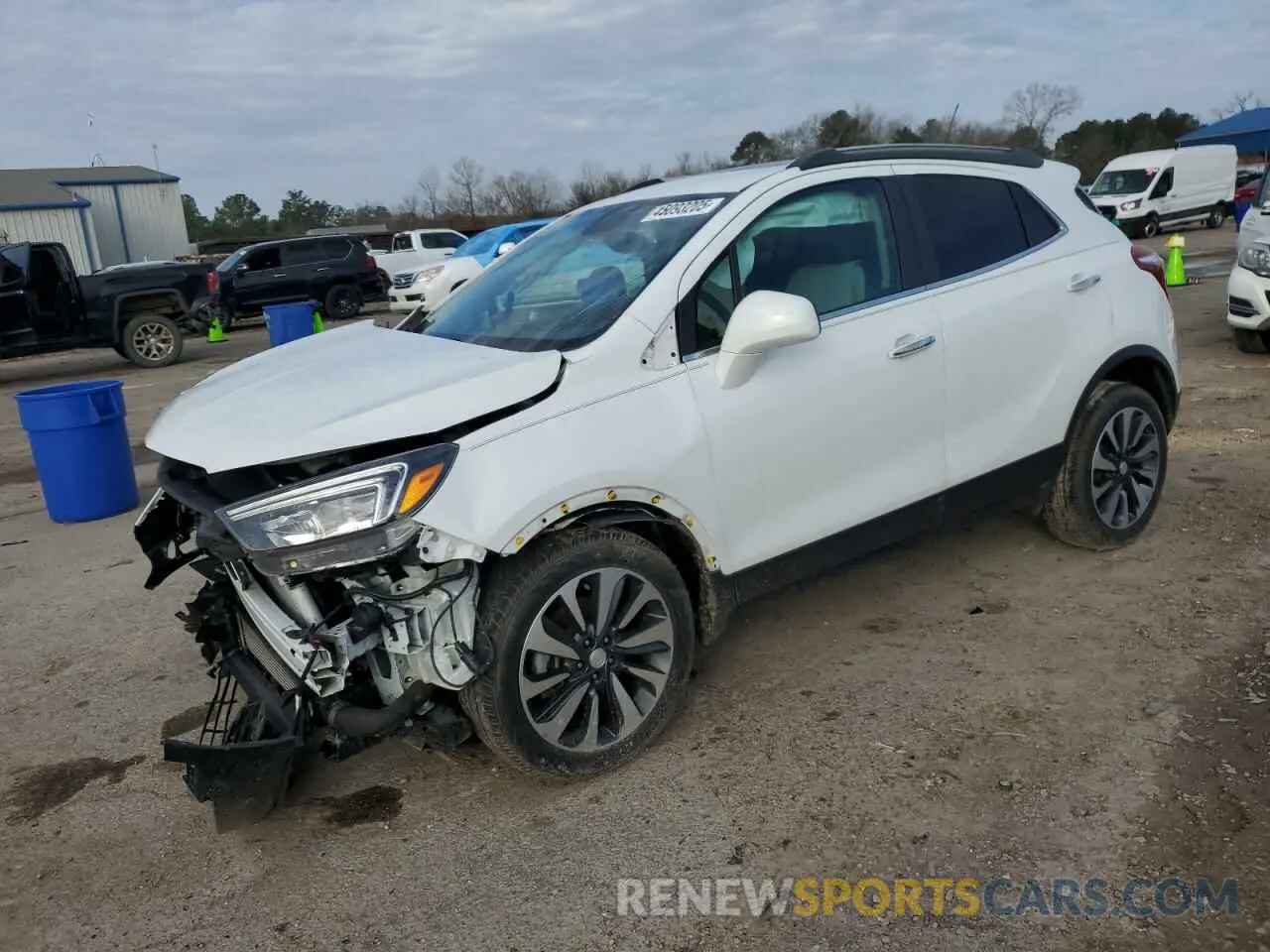 1 Photograph of a damaged car KL4CJESB6MB350923 BUICK ENCORE 2021