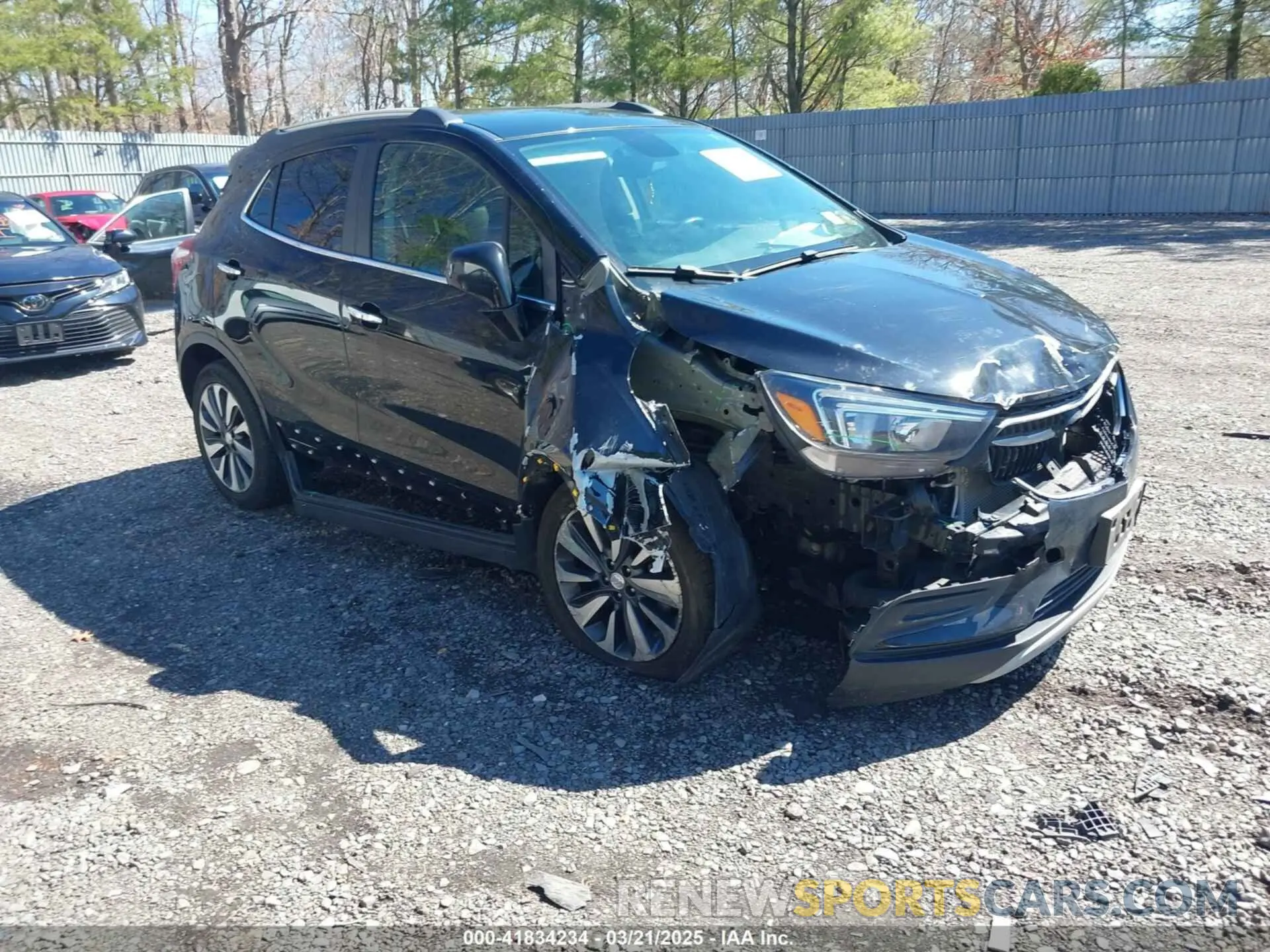 1 Photograph of a damaged car KL4CJESB8MB332830 BUICK ENCORE 2021