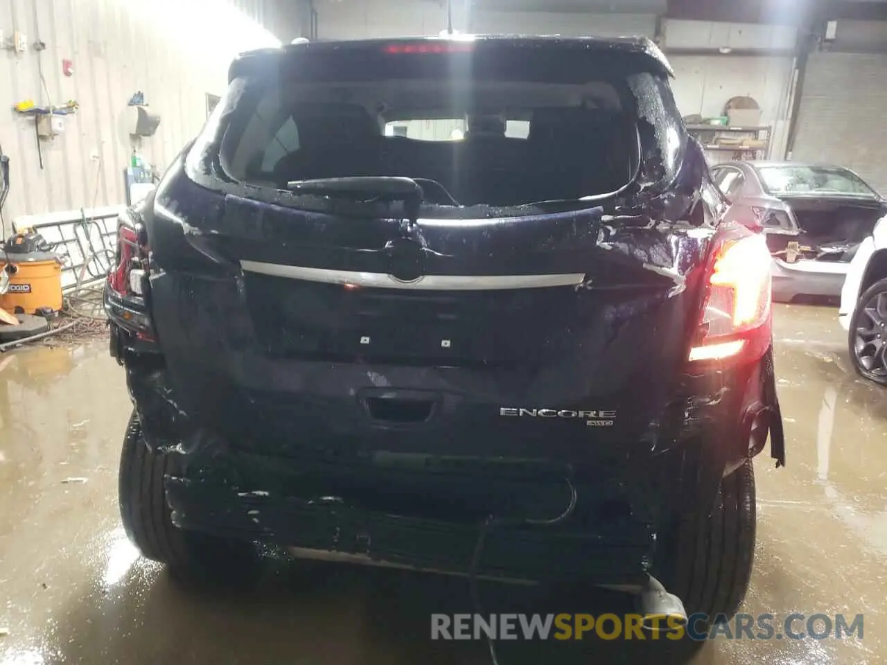 6 Фотография поврежденного автомобиля KL4CJESB8MB343147 BUICK ENCORE 2021