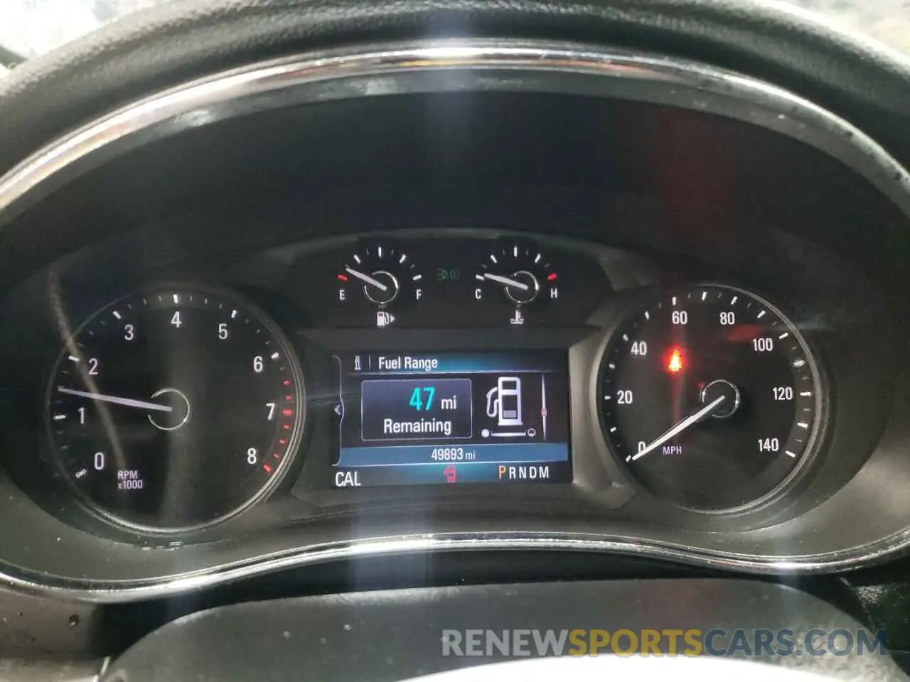 9 Фотография поврежденного автомобиля KL4CJESB8MB343147 BUICK ENCORE 2021