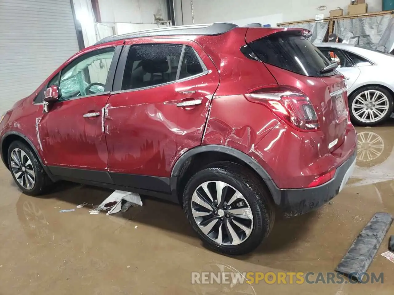 2 Фотография поврежденного автомобиля KL4CJESB8MB353807 BUICK ENCORE 2021