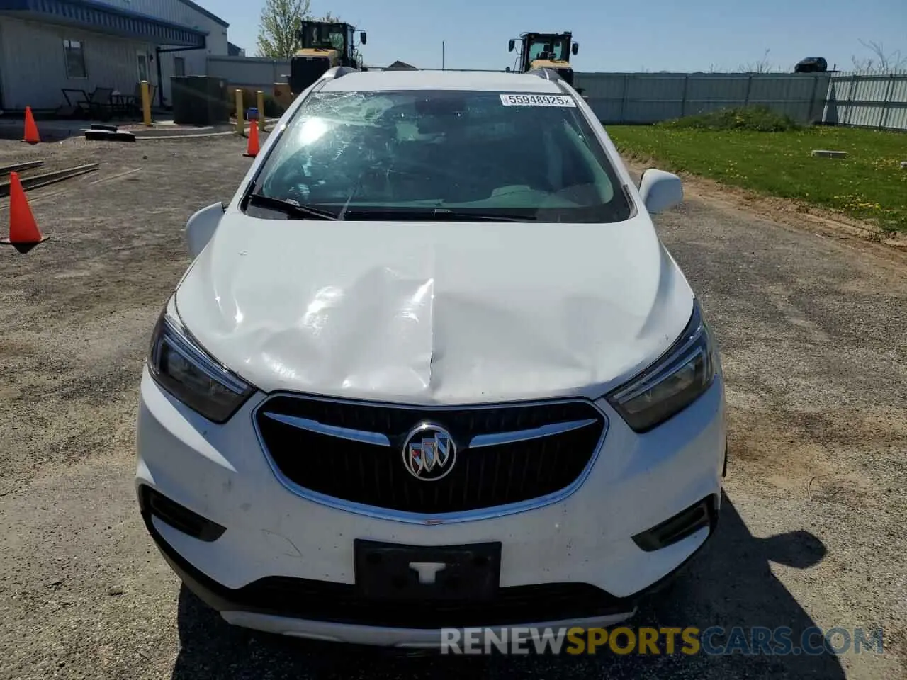 5 Фотография поврежденного автомобиля KL4CJESB9MB344694 BUICK ENCORE 2021