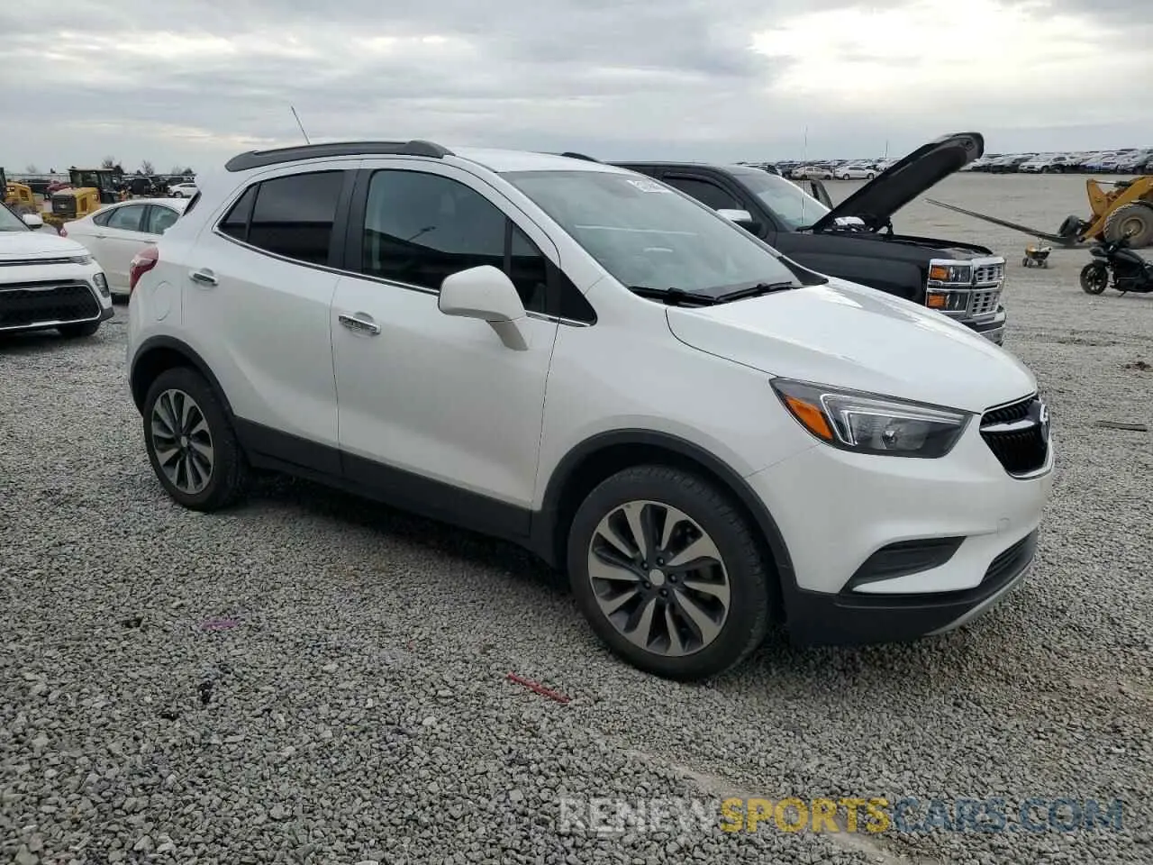 4 Photograph of a damaged car KL4CJESM0MB371574 BUICK ENCORE 2021