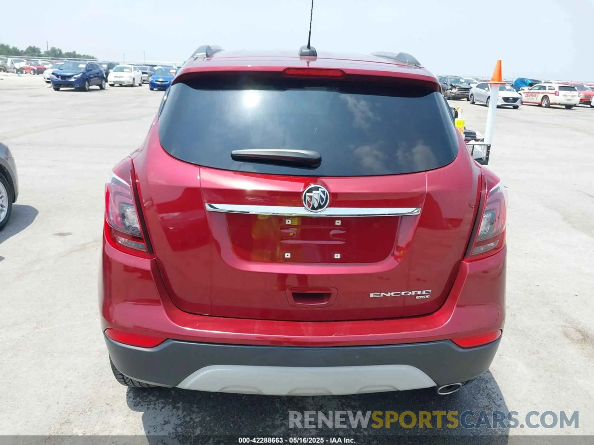 16 Фотография поврежденного автомобиля KL4CJESM0MB374359 BUICK ENCORE 2021