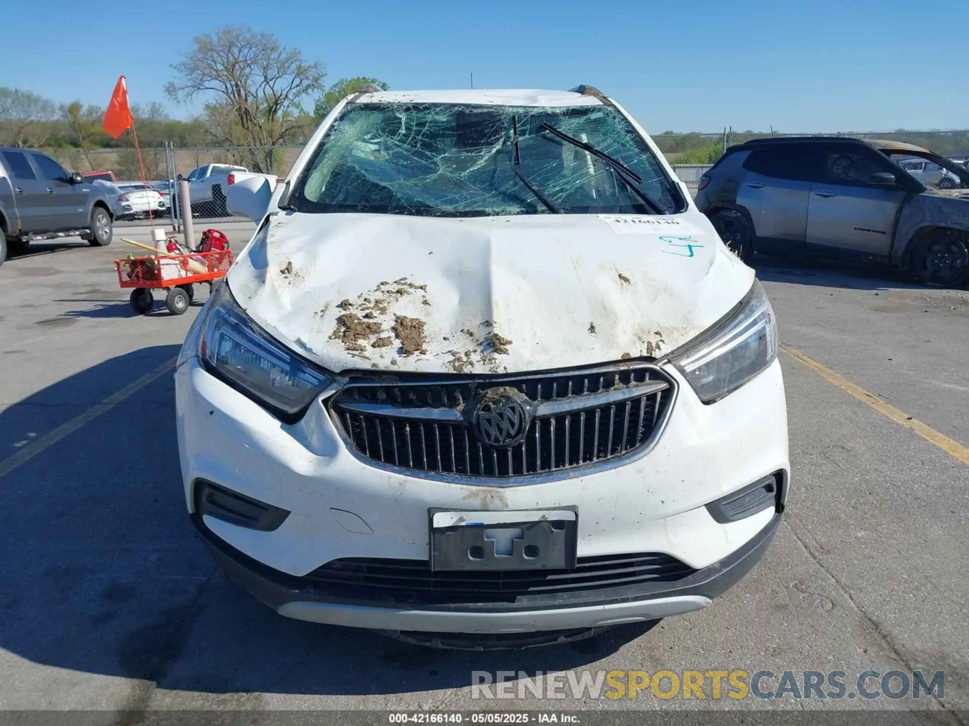 11 Фотография поврежденного автомобиля KL4CJESM2MB372354 BUICK ENCORE 2021