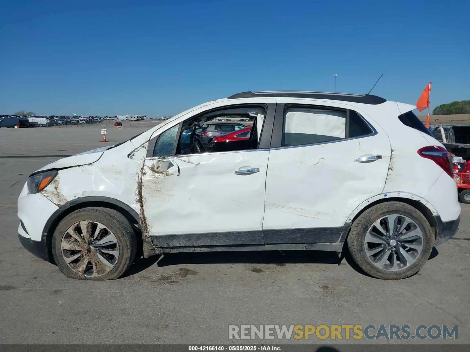13 Фотография поврежденного автомобиля KL4CJESM2MB372354 BUICK ENCORE 2021