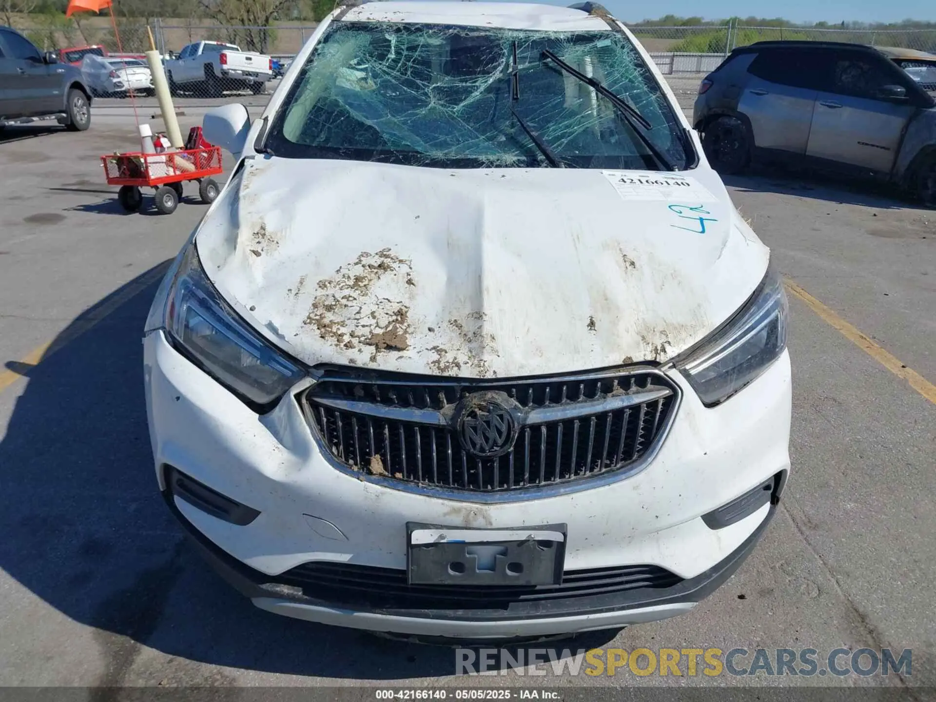 6 Фотография поврежденного автомобиля KL4CJESM2MB372354 BUICK ENCORE 2021