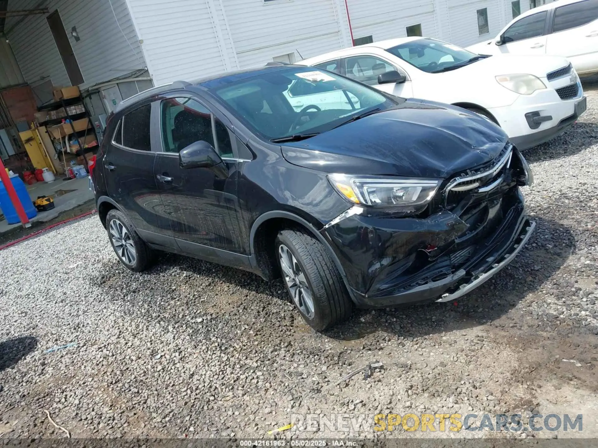 1 Photograph of a damaged car KL4CJESM2MB372600 BUICK ENCORE 2021