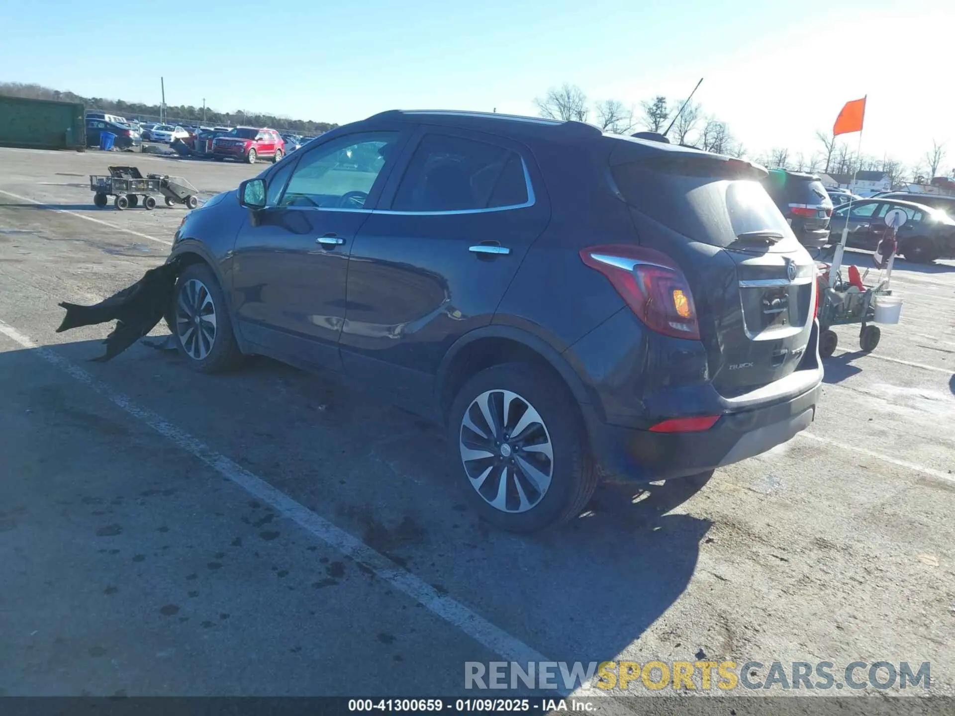 3 Фотография поврежденного автомобиля KL4CJESM4MB368340 BUICK ENCORE 2021
