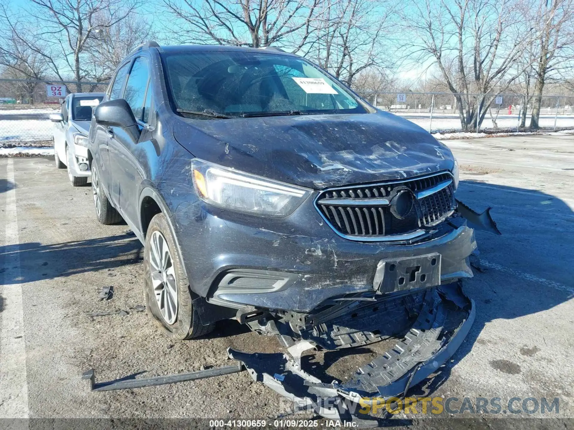 6 Фотография поврежденного автомобиля KL4CJESM4MB368340 BUICK ENCORE 2021