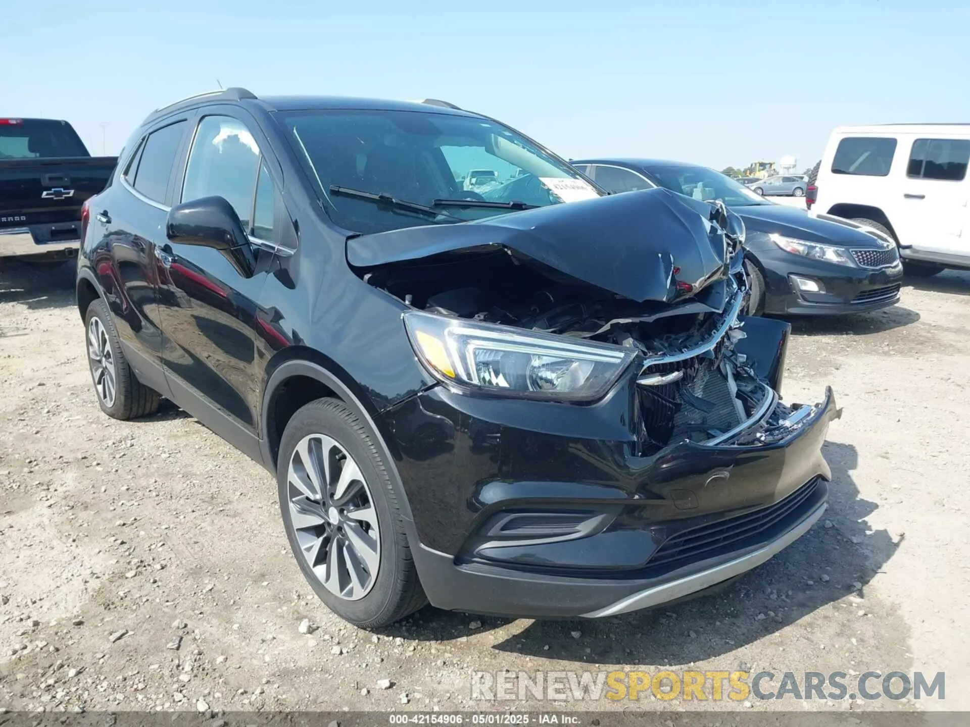 1 Фотография поврежденного автомобиля KL4CJESM5MB371800 BUICK ENCORE 2021