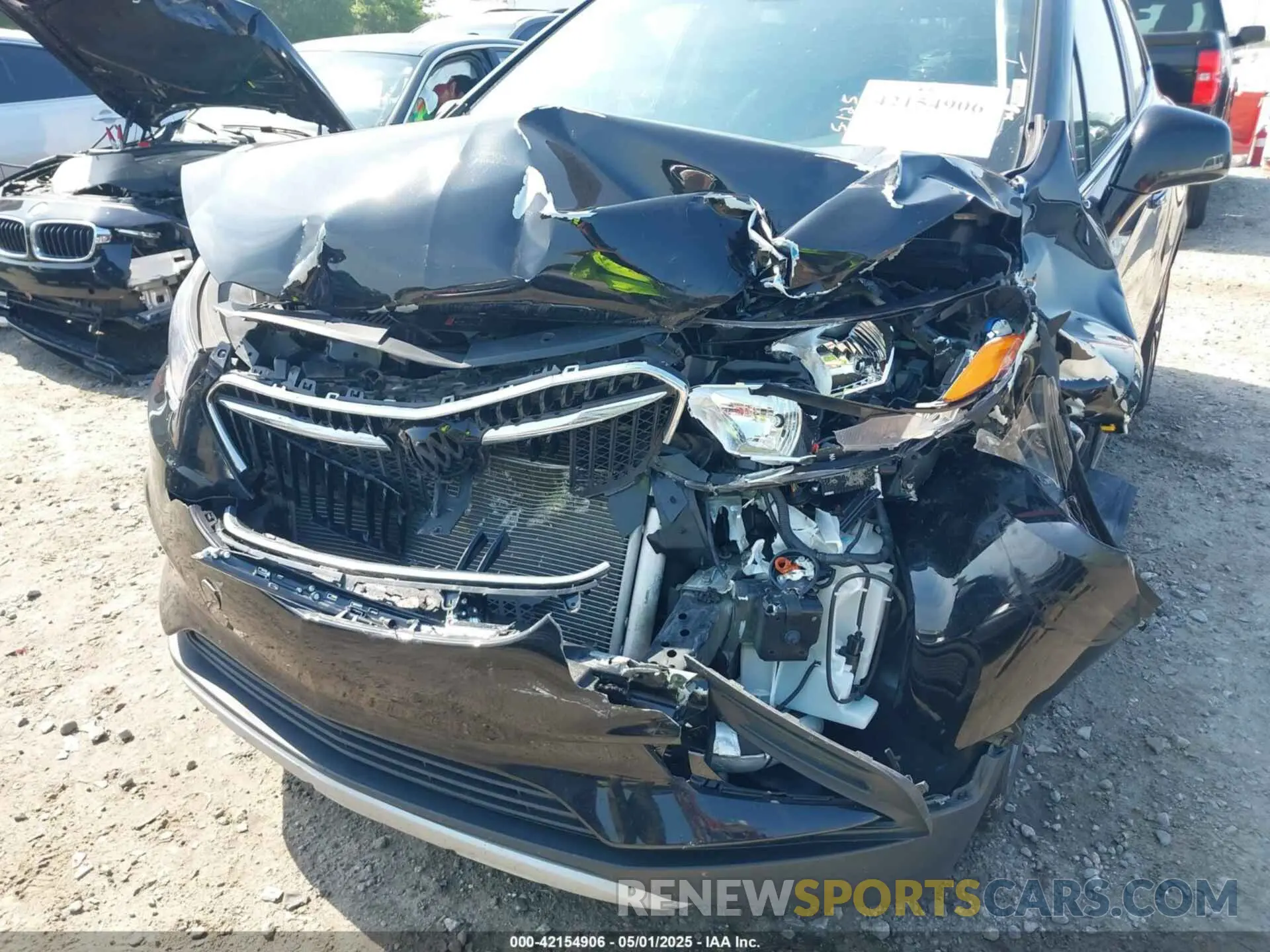 6 Фотография поврежденного автомобиля KL4CJESM5MB371800 BUICK ENCORE 2021