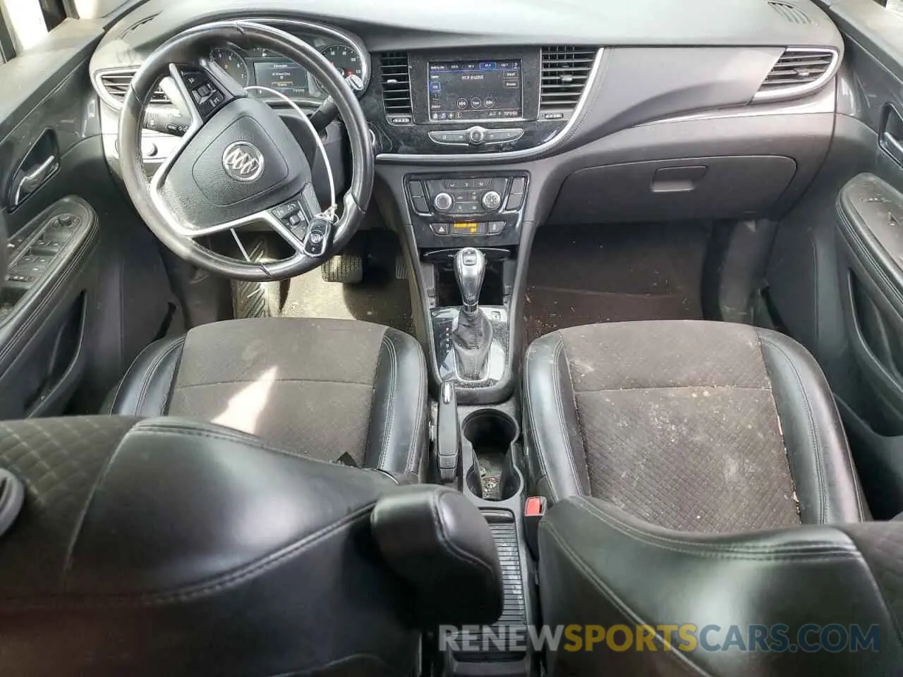 8 Фотография поврежденного автомобиля KL4CJESM6MB366783 BUICK ENCORE 2021