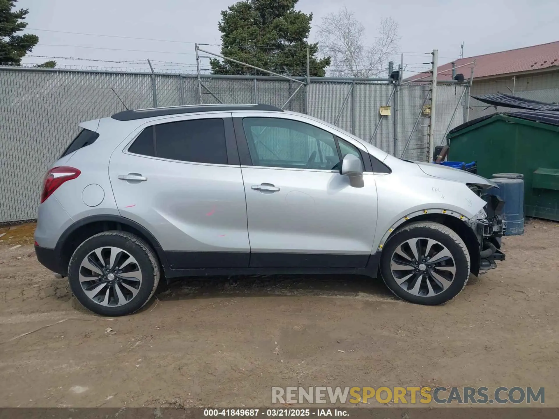 14 Фотография поврежденного автомобиля KL4CJESM6MB372518 BUICK ENCORE 2021