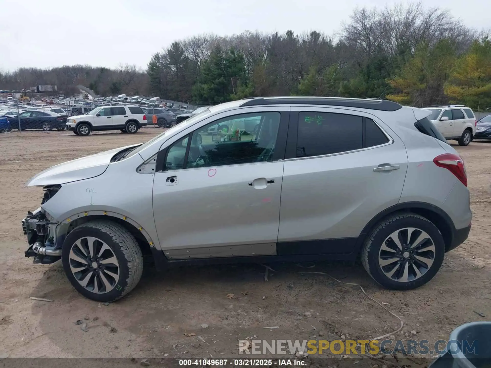 15 Фотография поврежденного автомобиля KL4CJESM6MB372518 BUICK ENCORE 2021