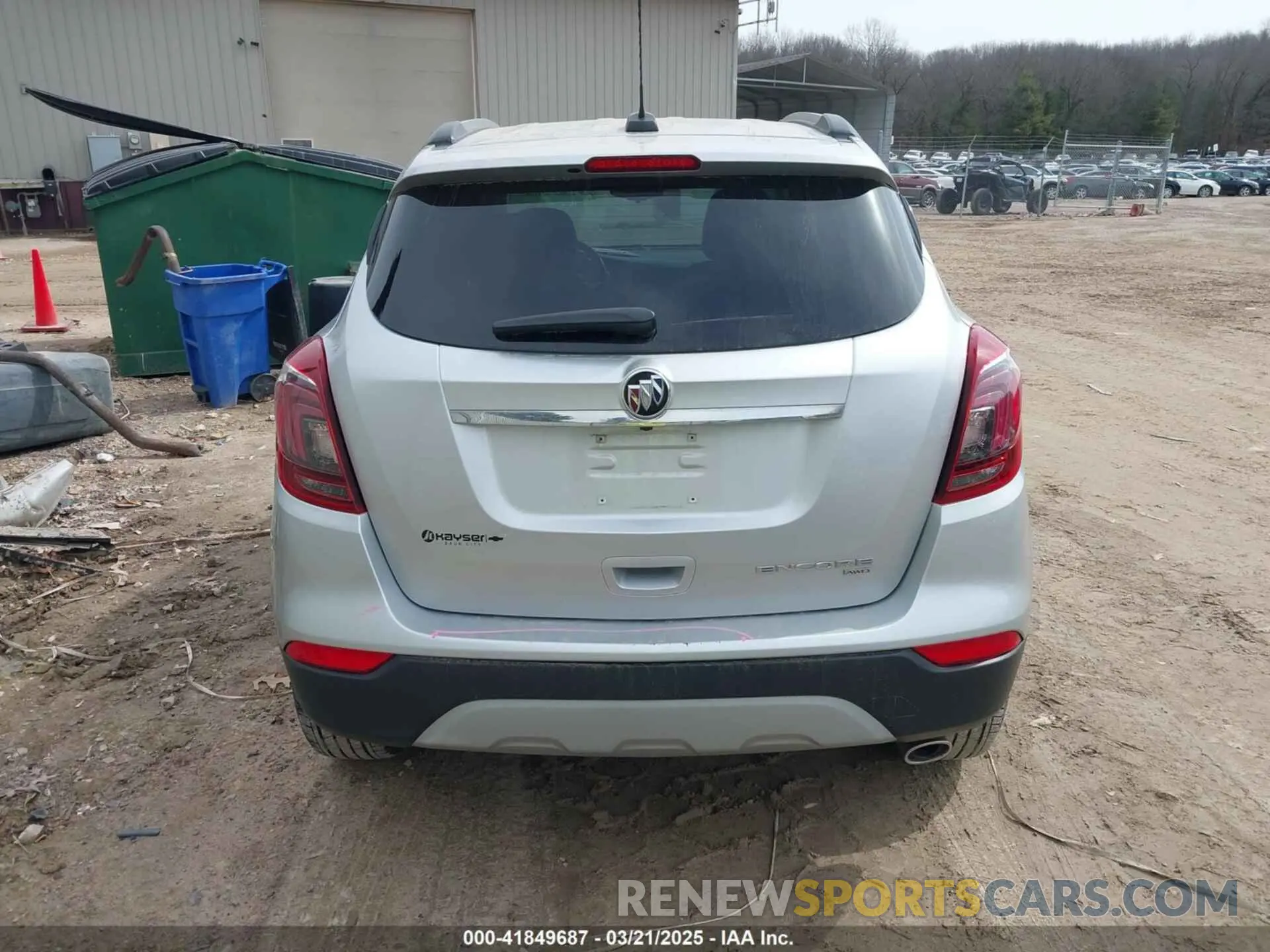 17 Фотография поврежденного автомобиля KL4CJESM6MB372518 BUICK ENCORE 2021