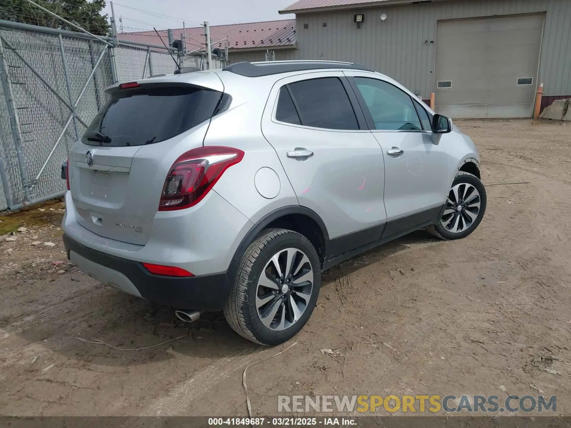 4 Фотография поврежденного автомобиля KL4CJESM6MB372518 BUICK ENCORE 2021