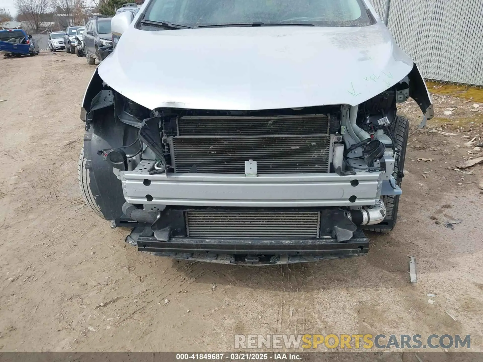 6 Фотография поврежденного автомобиля KL4CJESM6MB372518 BUICK ENCORE 2021