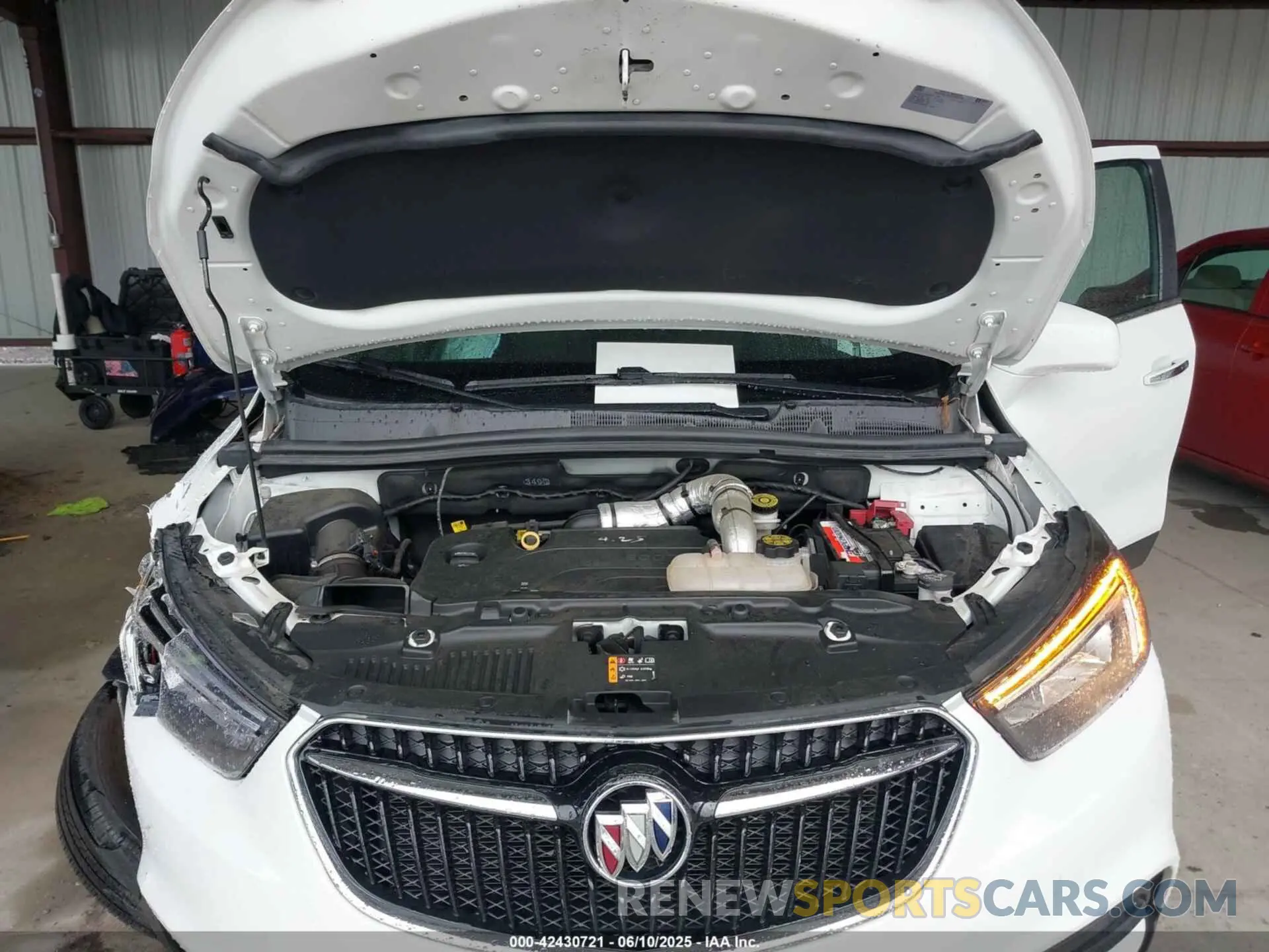 10 Photograph of a damaged car KL4CJESM7MB372933 BUICK ENCORE 2021