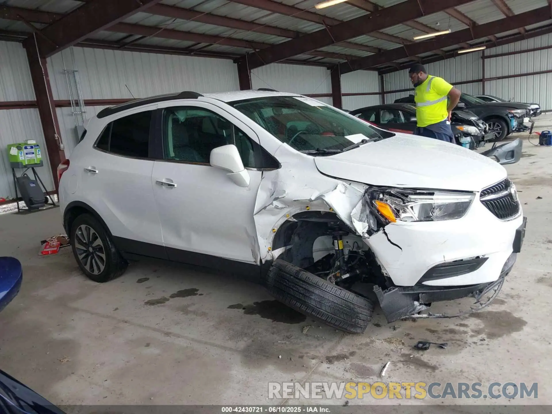 13 Photograph of a damaged car KL4CJESM7MB372933 BUICK ENCORE 2021