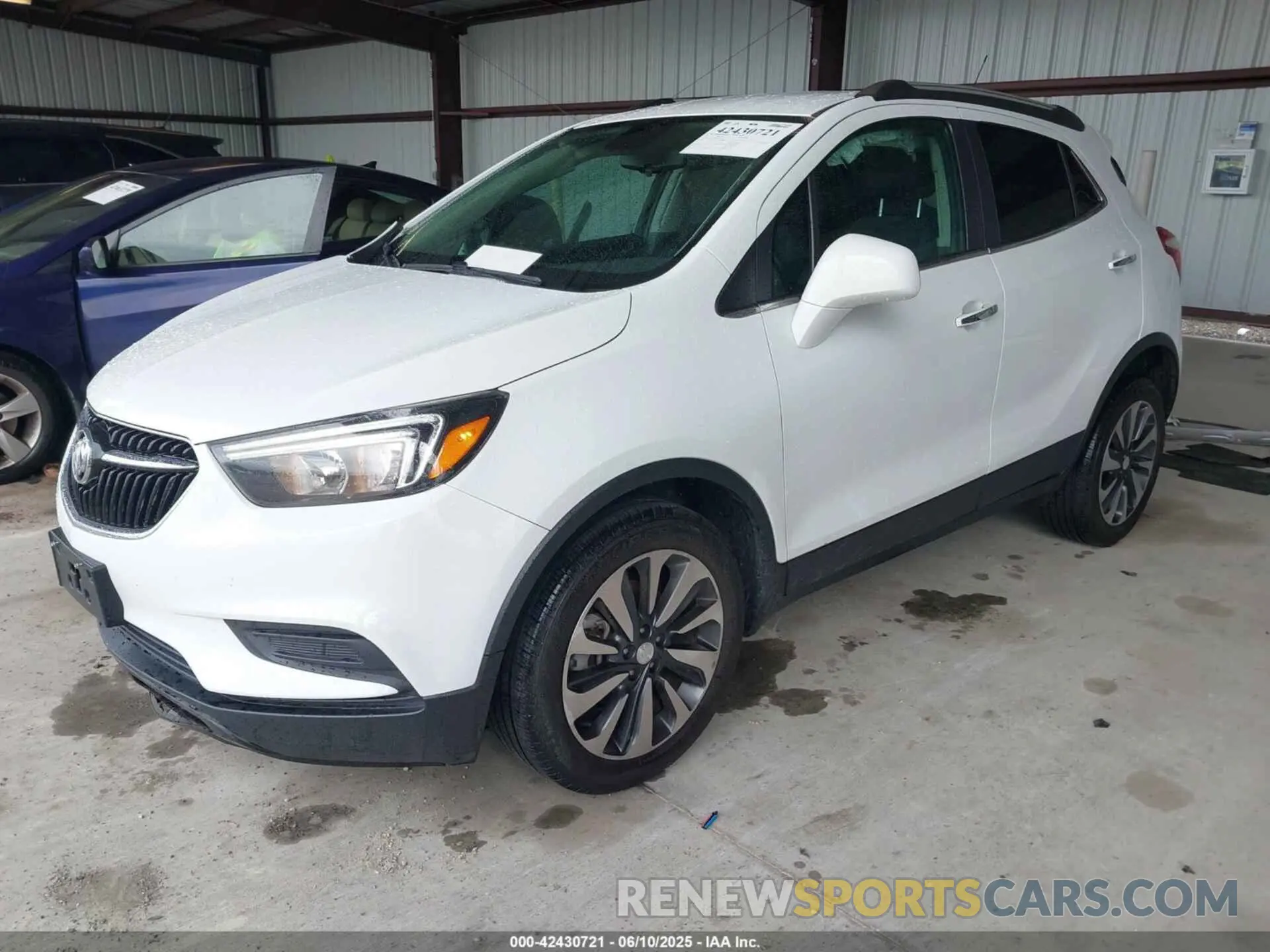 2 Photograph of a damaged car KL4CJESM7MB372933 BUICK ENCORE 2021