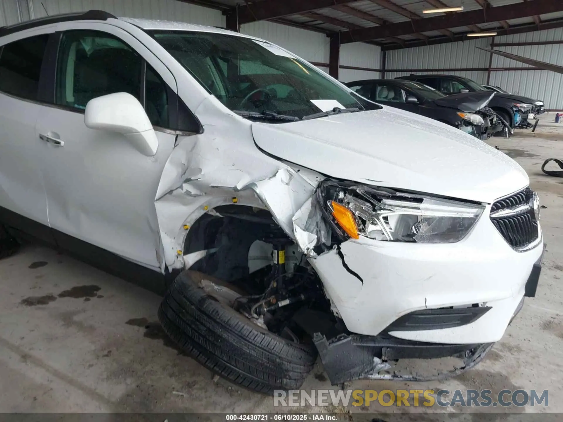 6 Photograph of a damaged car KL4CJESM7MB372933 BUICK ENCORE 2021
