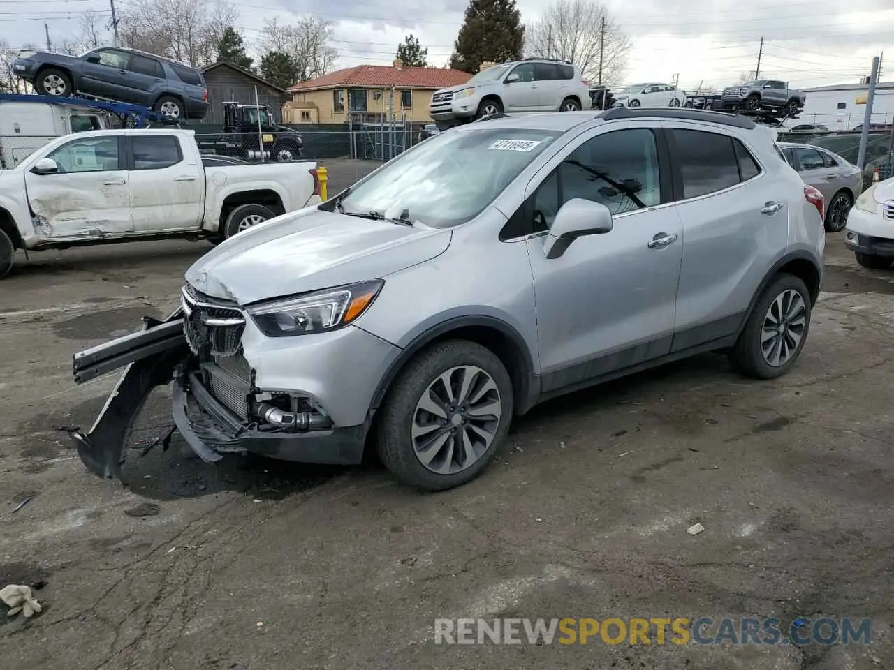 1 Фотография поврежденного автомобиля KL4CJESMXMB363157 BUICK ENCORE 2021