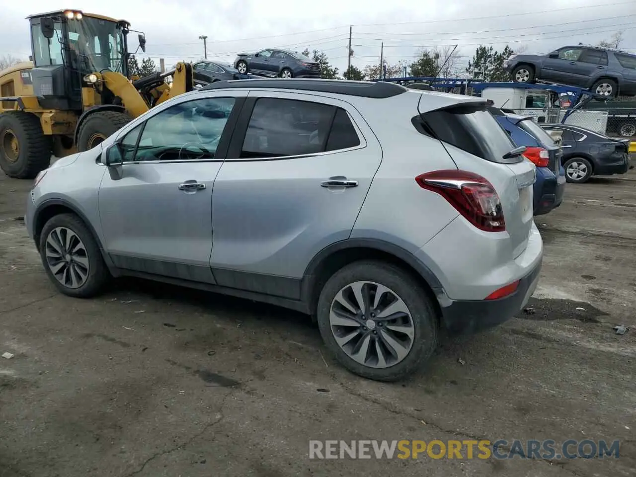 2 Фотография поврежденного автомобиля KL4CJESMXMB363157 BUICK ENCORE 2021
