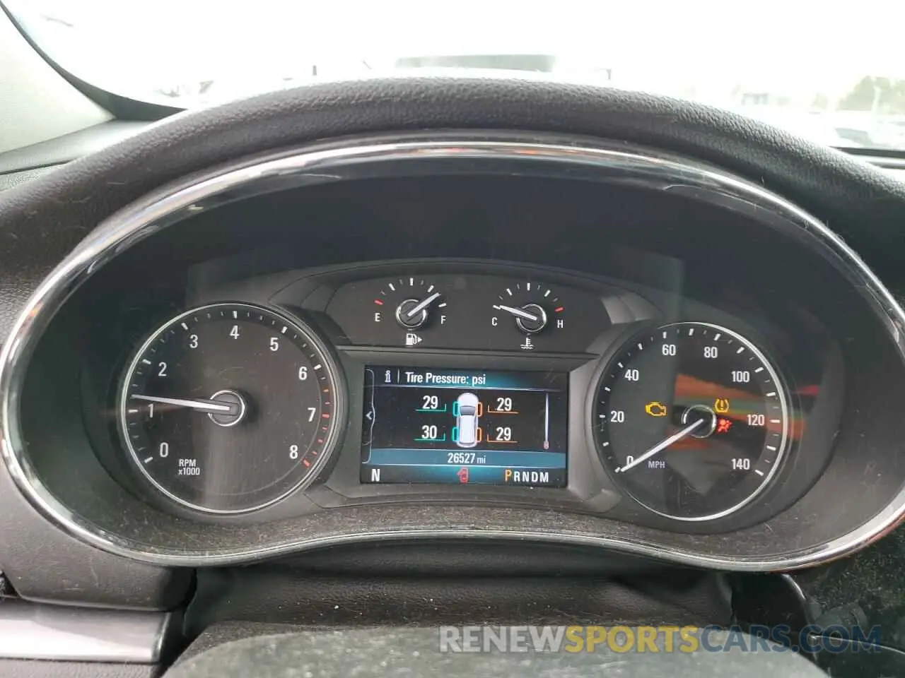 9 Фотография поврежденного автомобиля KL4CJESMXMB363157 BUICK ENCORE 2021