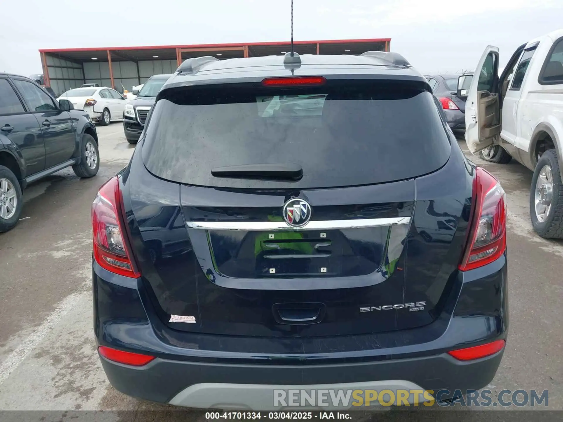 16 Photograph of a damaged car KL4CJESMXMB365071 BUICK ENCORE 2021