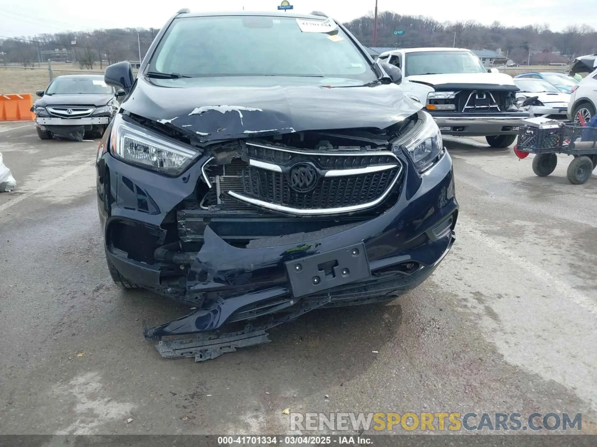 6 Photograph of a damaged car KL4CJESMXMB365071 BUICK ENCORE 2021