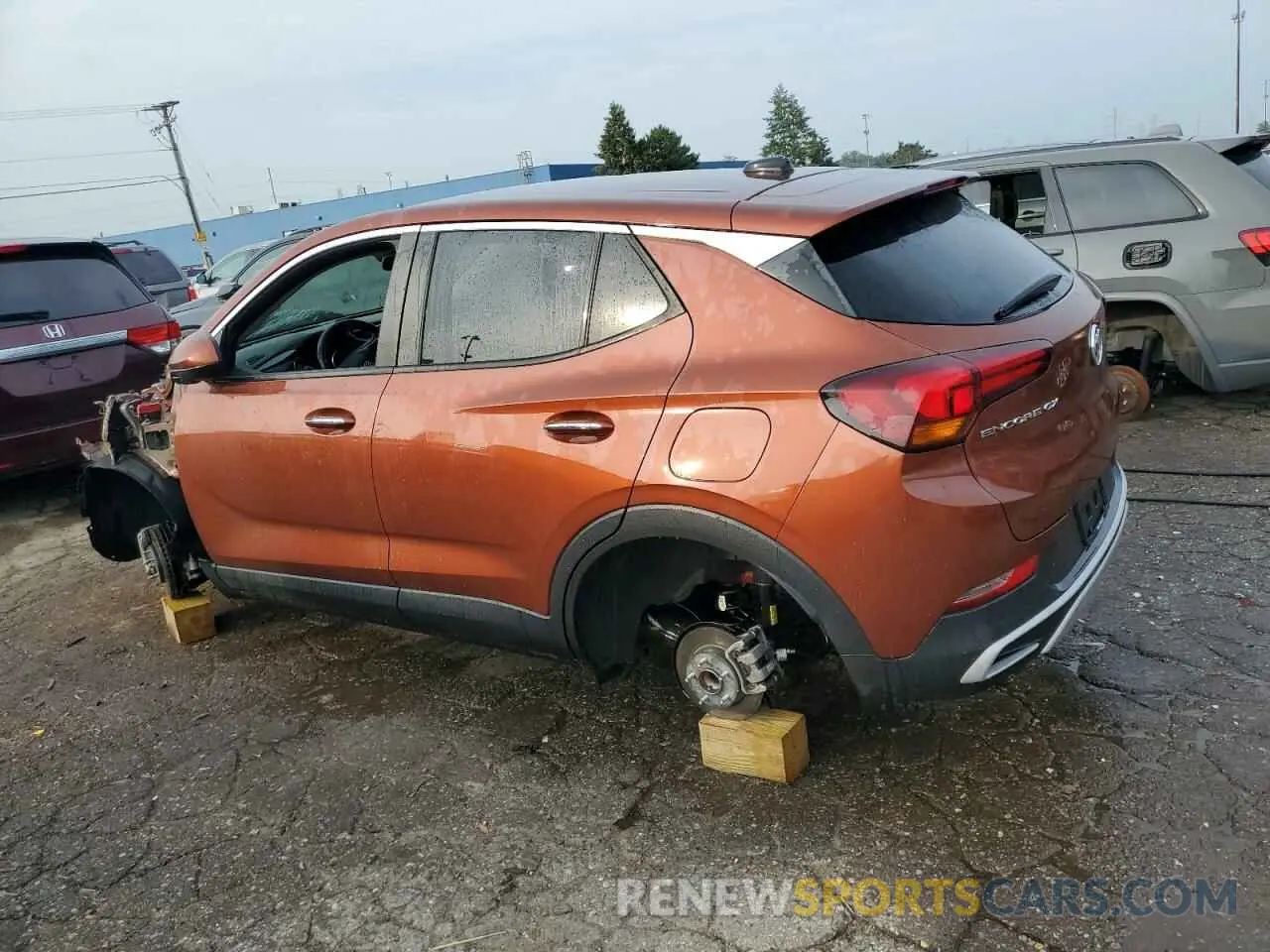 2 Photograph of a damaged car KL4MMBS20MB060509 BUICK ENCORE 2021