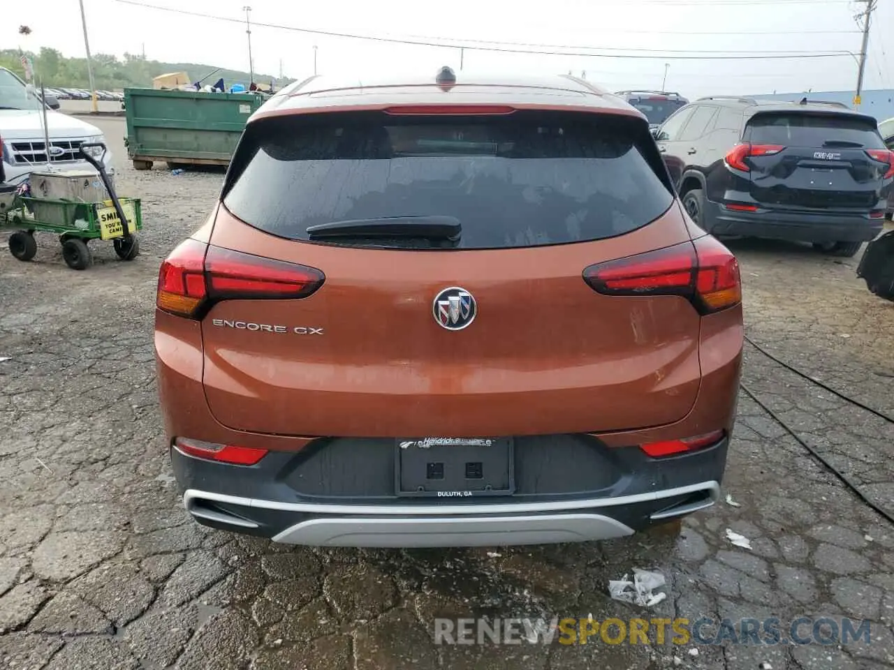 6 Photograph of a damaged car KL4MMBS20MB060509 BUICK ENCORE 2021